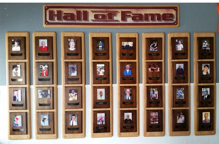 Image of Hall of Fame Wall
